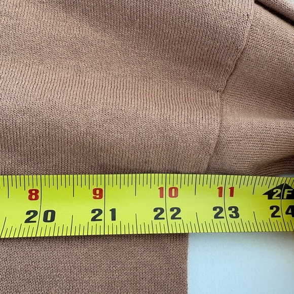 COLORUSH Camel Off-the-Shoulder Sweater NWT - Picture 4 of 7